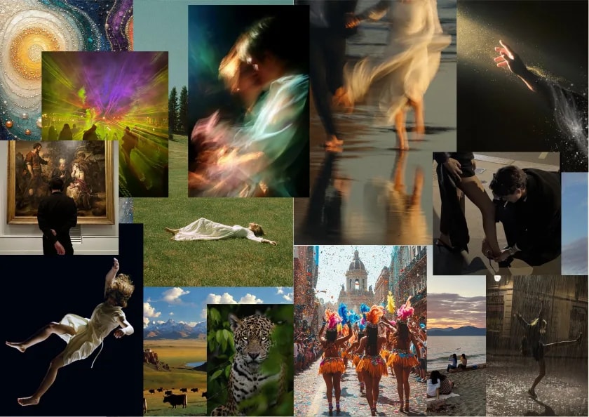 Moodboard for In Every Universe